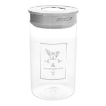 Doza steklena hermetični pokrov Dolce casa kitchen shop, 1400ml
