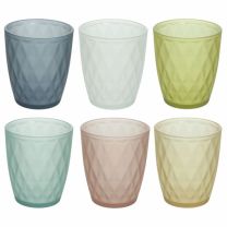 Kozarec za vodo Jenny pastel mat, 320ml, 6/1