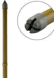 OPORA JEKLENA PLASTIFICIRANA RJAVA 210 cm / 16 mm
