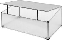 Rastlinjak GreenHouse, Alu, PVC, 100 x 60 x 40/30 cm
