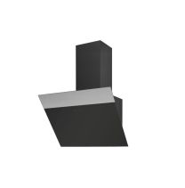 Napa poševna Siccabo Black Vision 60 A, širina 60 cm, črna