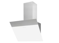 Napa poševna Siccabo White Vision 60, širina 60 cm, belo steklo