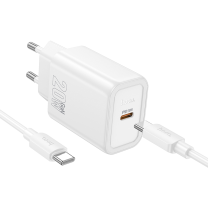 Polnilec HOCO 20W N60 USB-C/USB-C s kablom 20W Hoco