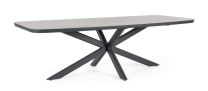 Miza vrtna ISACCO antarcit 240x110, Bizz.