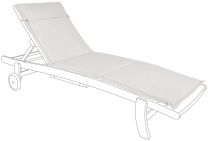 Blazina za ležalnik Poly 180 bež, 63x190 cm, Bizz.