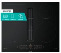 Kuhališče z integrirano napo Gorenje GEH6432BSCWF, širina 60 cm, max.pretok zraka 471 m3/h