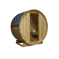 Zunanja finska savna TROMSÖ M 195x120x192 cm za 2 osebi