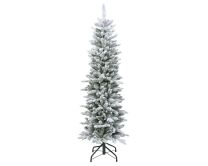 Smreka novoletna zasnežena 150 cm, Slim, Kaem.