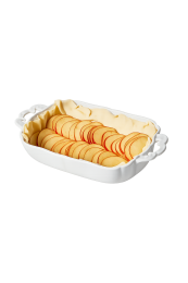 Pekač Bistro Brigitte, 31x19cm, porcelan 
