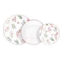 Krožnik garnitura 18/1 Madison winter, porcelan
