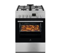 Štedilnik plinski Electrolux LKK660220X, širina 60 cm, inox