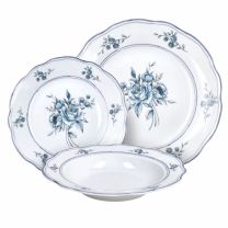 Krožnik garnitura 18/1 Capettata Florals, porcelan

