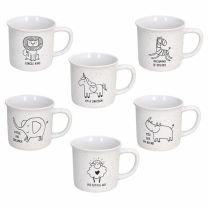Lonček Little funny ones, 350ml, porcelan
