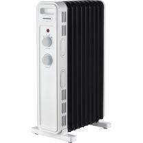 Radiator oljni Heinner HOH-M09WH-BK, 9 reber, 2000W