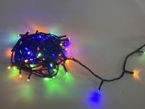 Lučke 80 led barvne 8 funkcij utripanja s časovnikom, 6 m, IP44