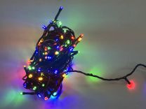 Lučke 120 led barvne 8 funkcij utripanja s časovnikom, 9 m, IP44