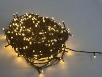 Lučke 480 led, toplo bele, 8 funkcij utripanja s časovnikom 36 m, IP44