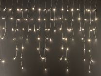 Lučke 360 led ICICLE toplo bela 8 funkcij spomina s časovnikom, zavesa, 6 m, IP44
