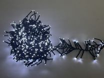 Lučke 768 led ledeno bela grozdne s programatorjem s časovnikom 5,5 m, IP44