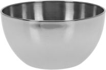 Skleda inox 0,4l, 13x6cm 
