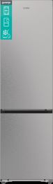 Hladilnik Gorenje NRB620C6X4WFE, širina 203 cm, višina 59,5 cm, barva česanega nerjavnega jekla