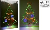 Drevo božično 201 led, 80 cm, IP44, Koo.