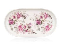 Pladenj oval Rose, 22,5x12,5cm, porc.
