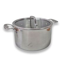 Lonec 6l Triply, steklen pokrov, 24cm