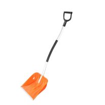 Lopata za sneg Smart Ergo 48, PVC oranžna z ALU ročajem, 480x370x1415 mm, Pat.