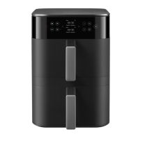 Cvrtnik na vroči zrak Xiaomi Double Stack, 12 L
