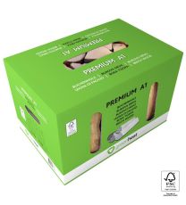 BUKOVA DRVA SEKANA SUŠENA, 26 PRDM, V KARTONU GREENHEAT AUSTRIA, dolžina: 25 cm, vlaga:  10% 
