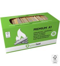TRESKE ZA PODŽIG, SUHE, 14 PRDM, V KARTONU GREENHEAT AUSTRIA, dolžina: 25 cm, vlaga:  10% 
