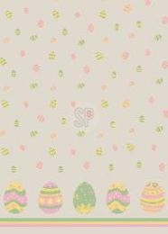 Kuhinjska krpa  Easter, 45x70cm, set 2/1
