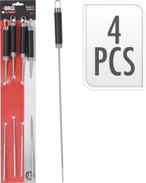 Naboda za žar BBQ iz nearjavečega jekla 46 cm, set 4/1, Koop.
