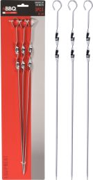 Naboda za žar BBQ iz nearjavečega jekla 45 cm, set 3/1, Koop.