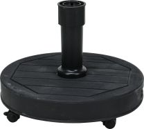 Podstavek za senčnike s kolesi, 27 kg, Koop.