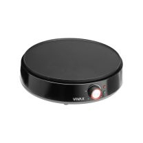 Aparat za peko palačink Vivax PM-1200TB, 1200W, fi 30 cm, črn