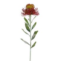 Cvetje umetno Mica, krizantena rdeča 59 cm, Edel.