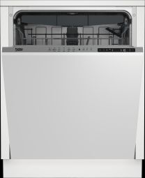 Pomivalni stroj vgradni Beko BDIN25324, širina 60 cm, D klasa, 3 košare, 15 pogrinjkov, 45 dBA