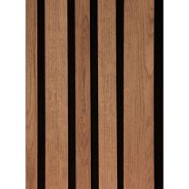 Panel akustični, Decowall blend, Hrast baker, različne širine, 260x30x1,7cm, PEFC 