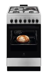 Štedilnik kombinirani Electrolux LKM520011X, 3 plin 1 elektrika, 50cm, Inox