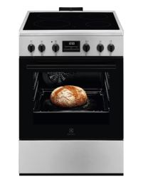 Štedilnik Electrolux LKR664166X, Steklokeramika, 60cm, Inox, SteamBake,