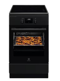 Štedilnik Electrolux LKI564266K, indukcija, 50cm, Steam Bake, AirFry, Katalitično čiščenje