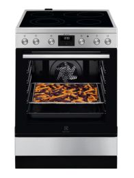 Štedilnik Electrolux LKR64022AX, Steklokeramika, 60cm, Inox, AirFry,