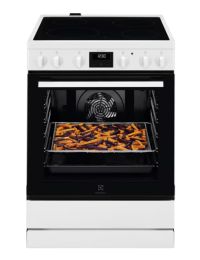 Štedilnik Electrolux LKR64023AW, Steklokeramika, 60cm, Bela, AirFry,