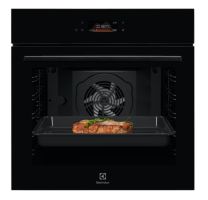 Pečica Electrolux LOE8P38Z, Piroliza, črno steklo