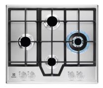 Plošča Electrolux KGS64562SX, 4 plin Inox