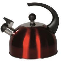 Čajnik Metalic Red 2,5l, inox 
