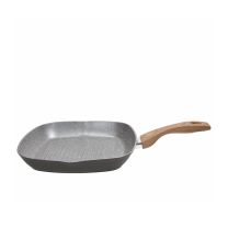 Ponev za žar Grancucina great stone grey, 28x28cm
