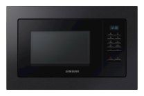 Vgradna mikrovalovna pečica Samsung MG23A7013CB/OL, črna, žar